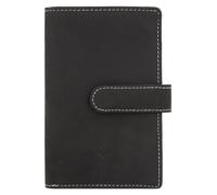 Jack Kinsky Baltimore Cartera Bloqueo RFID Piel natural 9.5 cm gris