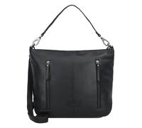 Jack Kinsky Bolsa de hombro Piel natural 33 cm negro