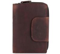 Jack Kinsky Monterey Cartera Protección RFID Piel 10 cm marrón