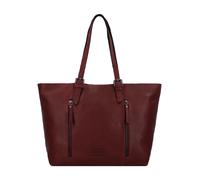 Jack Kinsky Montreal Bolsa de hombro Piel natural 34 cm rojo