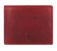 Jack Kinsky Risör Cartera Protección RFID Piel 13 cm rojo