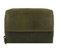Jack Kinsky Risör Cartera Protección RFID Piel 14 cm aceituna