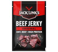 Jack Links Beef Jerky Original (12 x 60g) - Proteina Carne - Protein Snacks - Altamente Proteica - Cecina Seca Rica en Proteinas - Snack Proteico - Alta en proteínas para fitness, al aire libre
