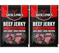 Jack Link's Carne seca original, 60 g (Paquete de 2)