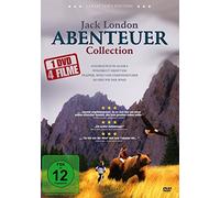 Jack London Abenteuer Collection : Goldrausch in Alaska - Wolfsblut greift ein - Trapper, Wolf und Fährtensucher - So frei wie der Wind [Alemania] [DVD]