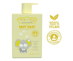Jack n Jill Gel de ducha para bebés desde el nacimiento (300 ml) - hipoalergénico y apto para toda la familia