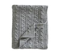 Jack o Juno Manta para bebé Jack o Juno lana merino tejida 80x100 cm Light grey