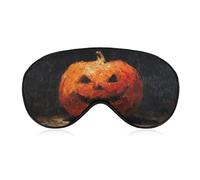 Jack-o'-Lantern - Antifaz para dormir vintage para mujeres y hombres, correa ajustable, cubierta de ojos vendados, para viajes, yoga, siesta, trabajo