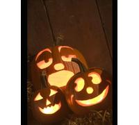 Jack-O’-Lantern Journal: Blank Lined Pages