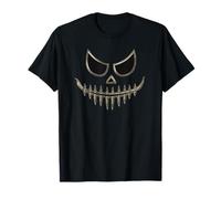 Jack O' Lantern Pumpkin Scary Face Easy Halloween Costume Camiseta