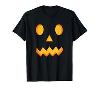 Jack O Lantern Scary Pumpkin Carving Face Disfraz de Halloween Camiseta