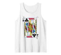 Jack of Clubs Playing Card Easy Halloween Group Costume Camiseta sin Mangas
