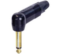 Jack plug 90° 6.35 mm 2P