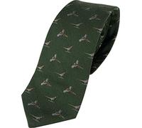 Jack Pyke - Corbata de seda - Faisán - Verde