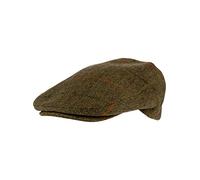 Jack Pyke Gorra Plana de Mezcla de Lana Tweed Marrón 59