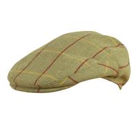 Jack Pyke Gorra Plana de Mezcla Lana Hombre Country Compatriota Clásico Tweed