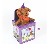 Jack Rabbit creations Birthday Puppy Jack in The Box Toy - Ages 3+