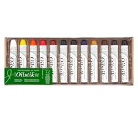 Jack Richeson Shiva Paintstik de Aceite, Colores Profesionales, Juego de 12
