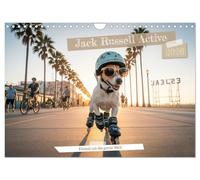Jack Russel Active (Wandkalender 2026 DIN A4 quer), CALVENDO Monatskalender: Jack Russell Active - Dein Kalender für 2026!