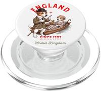 Jack-Russel-Terrier Perros Pareja Cita Muy Querido en Barco Inglaterra PopSockets PopGrip para MagSafe