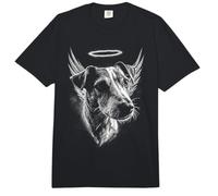 Jack Russell con alas Lindo ángel Perro Arte Tributo gráfico Comfort Colors Adult Heavyweight T-Shirt