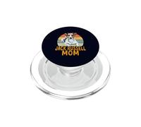 Jack Russell Dog Mom Retro Vintage Funny Dog Lovers & Dueños PopSockets PopGrip para MagSafe