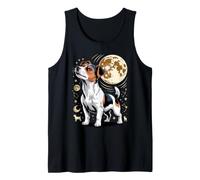 Jack Russell Howling Terrier Dog Camiseta sin Mangas