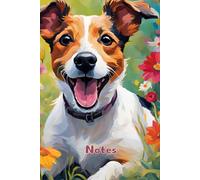 Jack Russell Lined Notebook - Dog Lovers - The Pet Collection - Gift for Men Women Children - Cute Dog Journal 6x9, 120 pages
