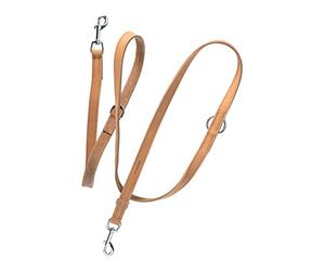 Jack & Russell Premium Grasa de Cuero para Perros Travis 2,0m - Travis (Marrón Claro)