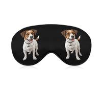 Jack Russell Terrier - Divertidos antifaz para dormir con los ojos vendados, bloquea la luz