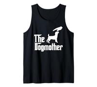 Jack Russell Terrier Dog Mom The Dogmother Funny Dogs Lovers Camiseta sin Mangas