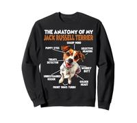 Jack Russell Terrier Dueño del Perro T Walk Dogs Sudadera