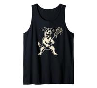 Jack Russell Terrier Lacrosse Deportes Vintage Perro Amante Camiseta sin Mangas