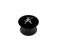 Jack Russell Terrier Lacrosse Deportes Vintage Perro Amante PopSockets PopGrip Adhesivo