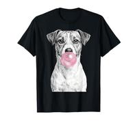 Jack Russell Terrier Perro chupando Chicle Camiseta