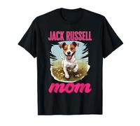 Jack Russell Terrier Perro Jack Russel Mamá Camiseta