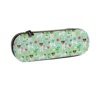 Jack Russell Terrier Perro Mascotas Lindas Perro Mascota, Estuche para lápices Estuche para lápices de cuero de PU Estuche para lápices de gran capacidad Estuche para lápices Bolsa de cosméticos