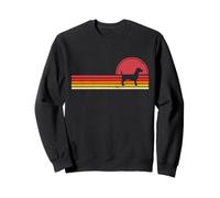 Jack Russell Terrier Perro Vintage Retro 70s 80s Terrier Sudadera