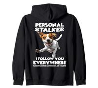 Jack Russell Terrier T Gassi Motivo dueño del Perro Jack Sudadera con Capucha
