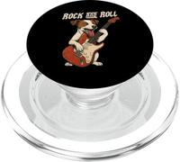 Jack Russell Terrier Tocando la Guitarra Rock and Roll Dog Lover PopSockets PopGrip para MagSafe