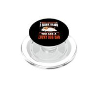 Jack Russell Terrier You Are A Lucky Dog Dad Puppy Dogs PopSockets PopGrip para MagSafe