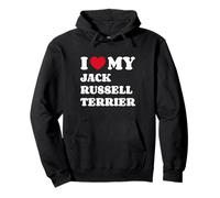 Jack Russell Terriers I Love My Jack Russell Terrier Sudadera con Capucha