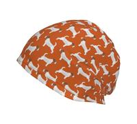 Jack Russell Terriers Naranja Lindo Perro Jack Russell,Gorro de Punto de poliéster, Gorro de Calavera, pasamontañas