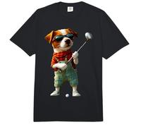 Jack Russells Golf Jack Russell Comfort Colors Adult Heavyweight T-Shirt