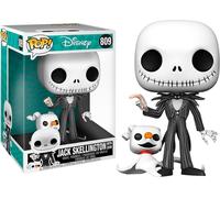 Jack Skellington & Cero 809 Jumbo 25.4cm Pop Figura Pesadilla antes de Navidad
