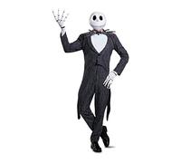 Jack Skellington Prestige Mens Fancy dress costume X-Large