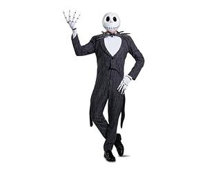 Jack Skellington Prestige Mens Fancy dress costume X-Large