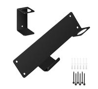 Jack Stand Wall Mount, Car Hydraulic Trolley Jack Stands Holder, Heavy-Duty Storage Hooks, Space-Saving Steel Bracket for Tools, Farm, Mechanics, Repair Bay, Riders, Shed