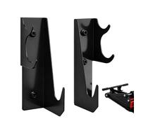 Jack Stand Wall Mount, Heavy Duty Non Slip Hooks, Floor Jack Holder and Trailer Accessories for Garage Repair Bay, Home Toolroom, Workshop, Tire Changing Station and Mechanics, Steel Construct