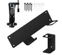 Jack Stand Wall Mount, Hydraulic Trolley Holder, 10x2.36x1.77 inches, Heavy Duty Tool Hooks, Car Repair Organizer, Durable Farm Mechanics Garage Shed Workshop Shop Bay Enthusiasts Storage